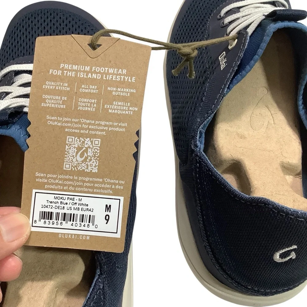 OluKai Dark Blue Casual Shoes